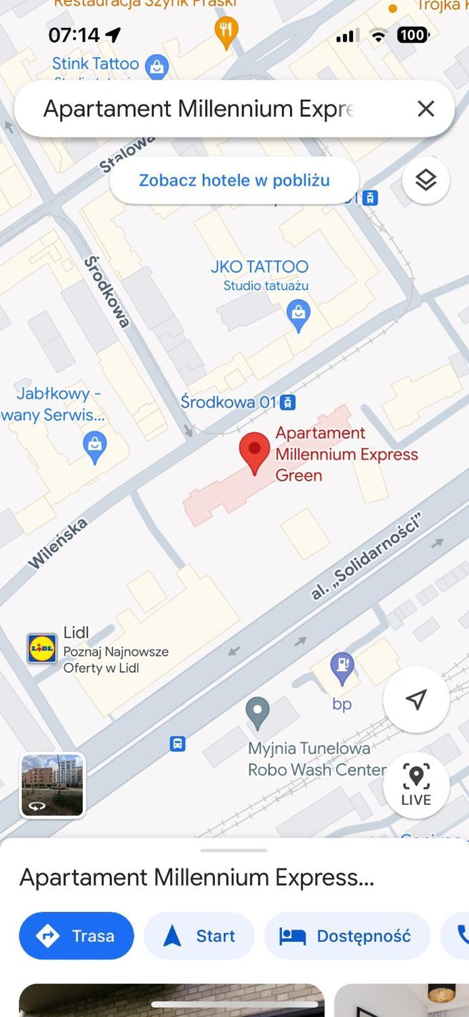 Millennium Express Green وارسو المظهر الخارجي الصورة